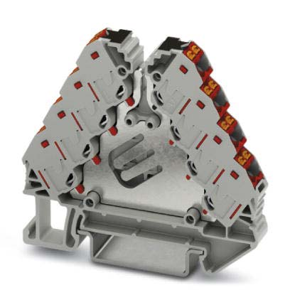 Phoenix Contact Potenzialverteiler 0,14-2,5qmm, 2-polig PTRVB 4-PV /RD