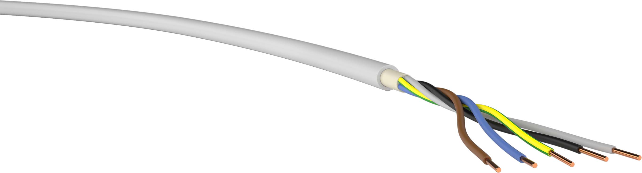 Diverse NYM-J 5x4 Eca Fol.25m Installationsleitung