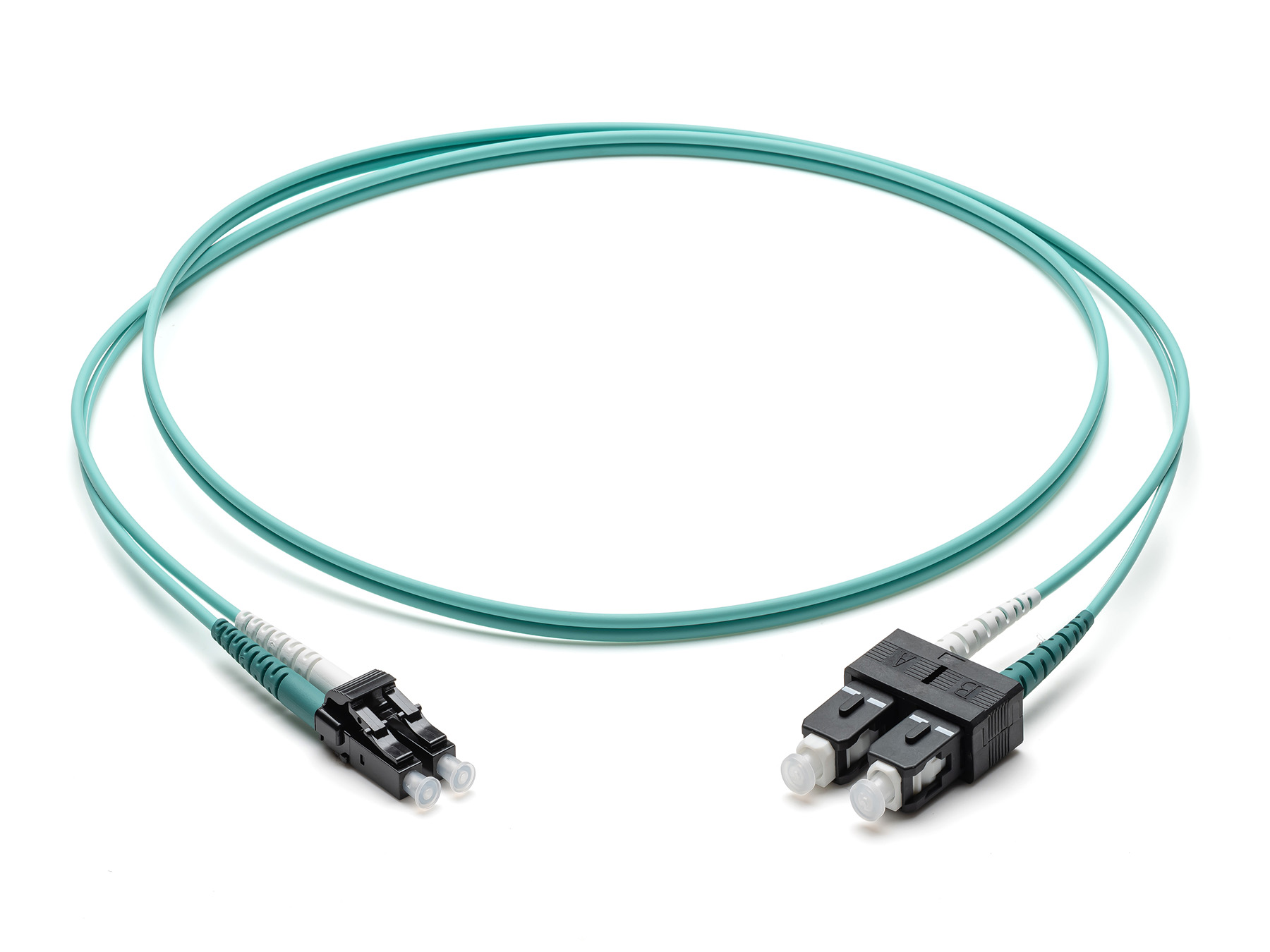 Corning LWL-Patchkabel LC/SC OM3 50/125,3m,türkis F055702T2Z20003M