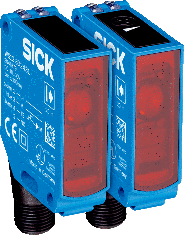 Sick Reflexionslichtschranke 2-teilig WSE12-3P2431