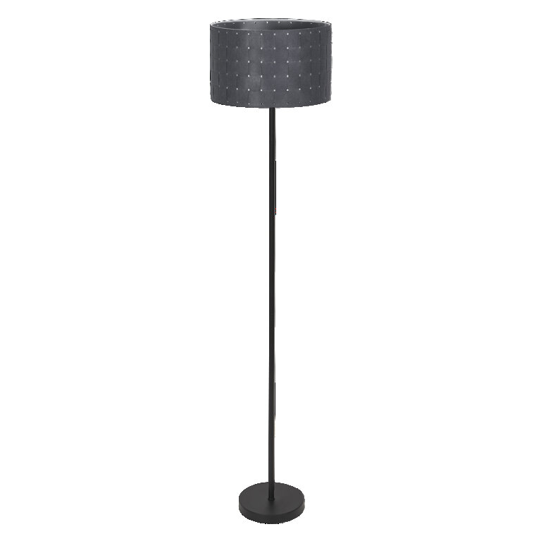 LEDVANCE Decor Felt Weaving Cans Standing Floor E27 Dark Gray - 4058075839168