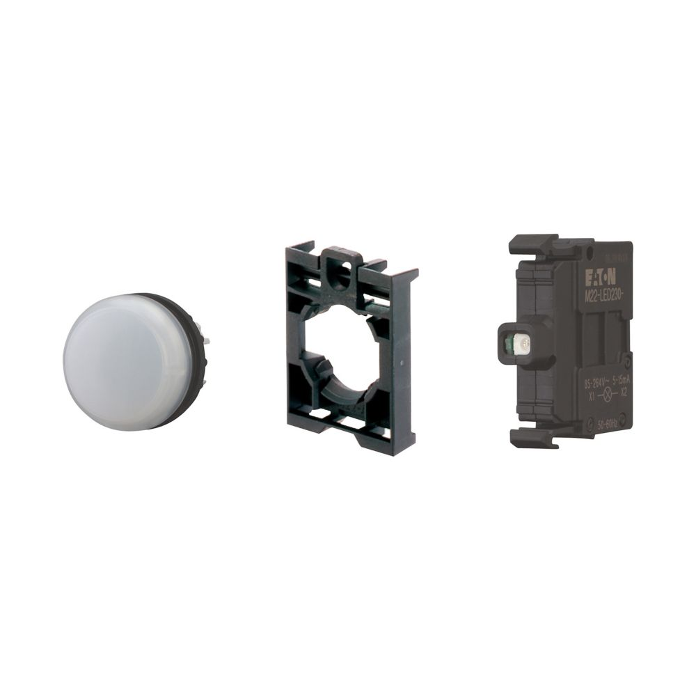 Eaton Leuchtmelder KomplettgerÃ¤t M22-L-W-LED-BVP