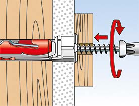 Fischer Deutschl. Kippdübel DUOTEC 10 537258