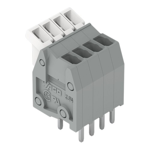WAGO GmbH & Co. KG Leiterplattenklemme Drücker,0,5mm²,grau 234-202 - 234-202