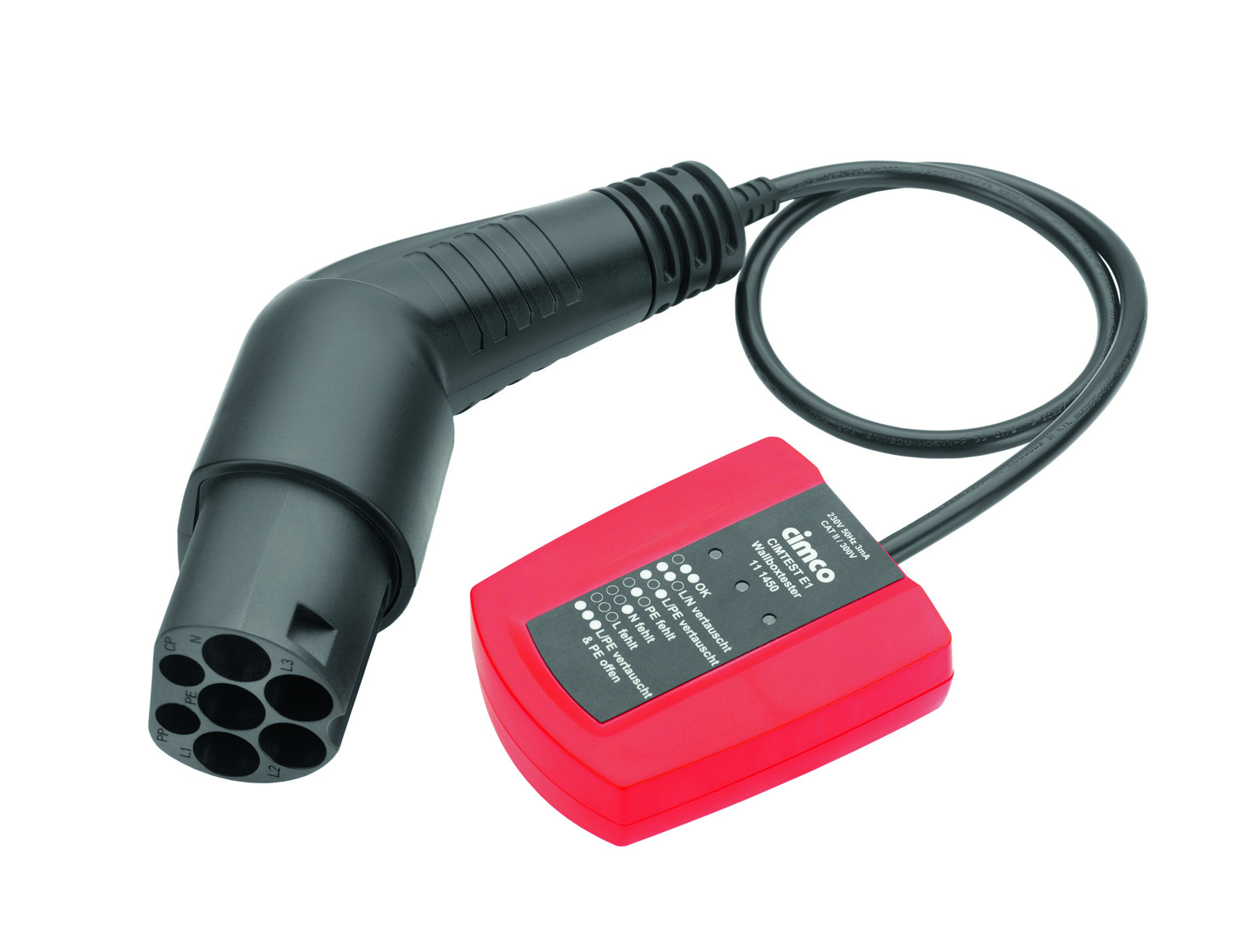 Cimco Werkzeuge Wallbox-Steckdosentester CIMTEST E1 11 1450