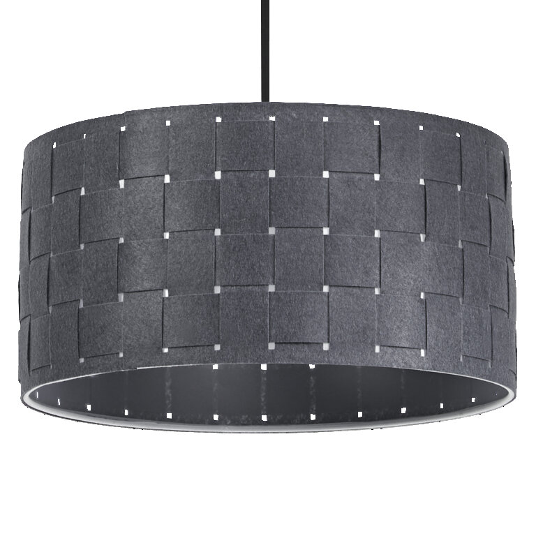 LEDVANCE Decor Felt Weaving Pendant 380 mm E27 Dark Gray - 4058075839045