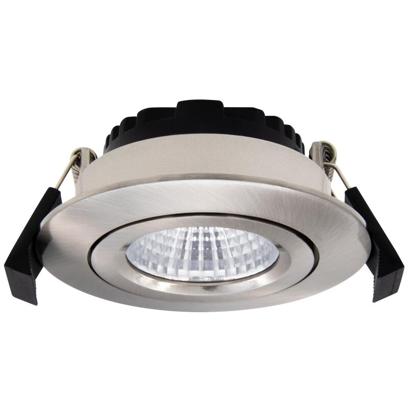 DOTLUX LED-Leuchte CIRCLEminidim 6W 3000K dimmbar edelstahl gebuerstet - 54 günstig online kaufen