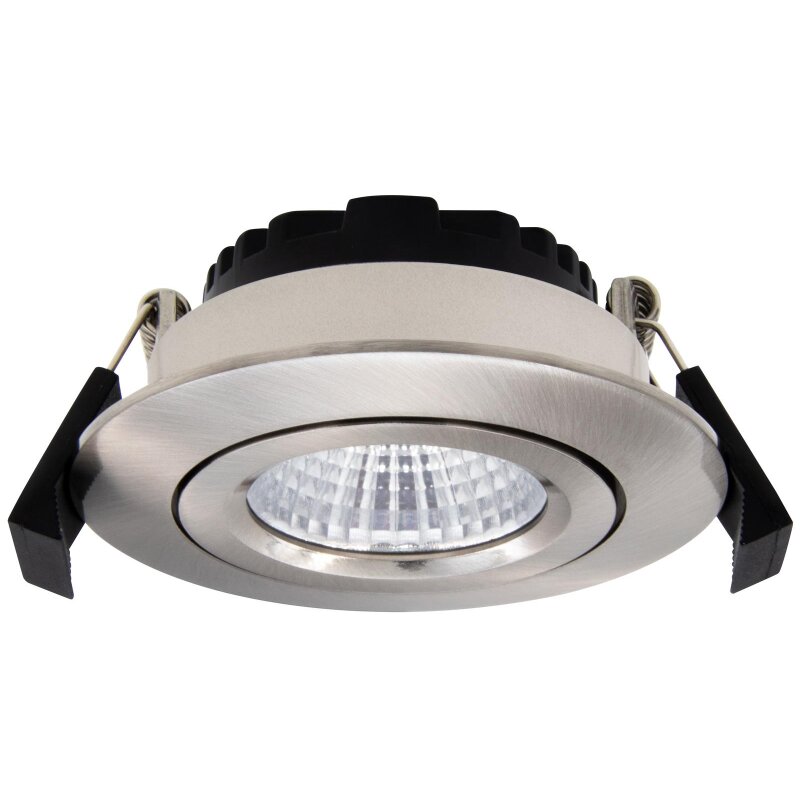 DOTLUX LED-Leuchte CIRCLEminidim 6W 3000K dimmbar edelstahl gebuerstet - 5428-030038