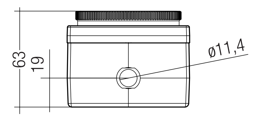 Tridonic Accessory ACU MOUNTING BOX 16DPI HIGHBAY