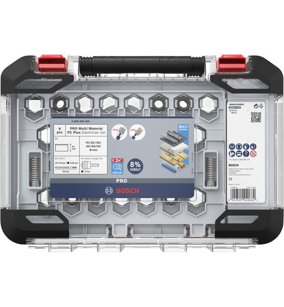 Bosch Power Tools PRO Multi Material PC Plus Lochsägen-Set 19-83 2608594424VE(9)