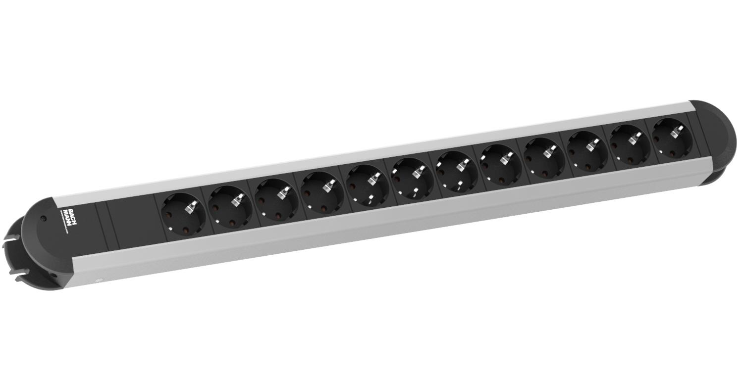 Bachmann Steckdosenleiste 12f. ohne Wippschalter 331.012 günstig online kaufen