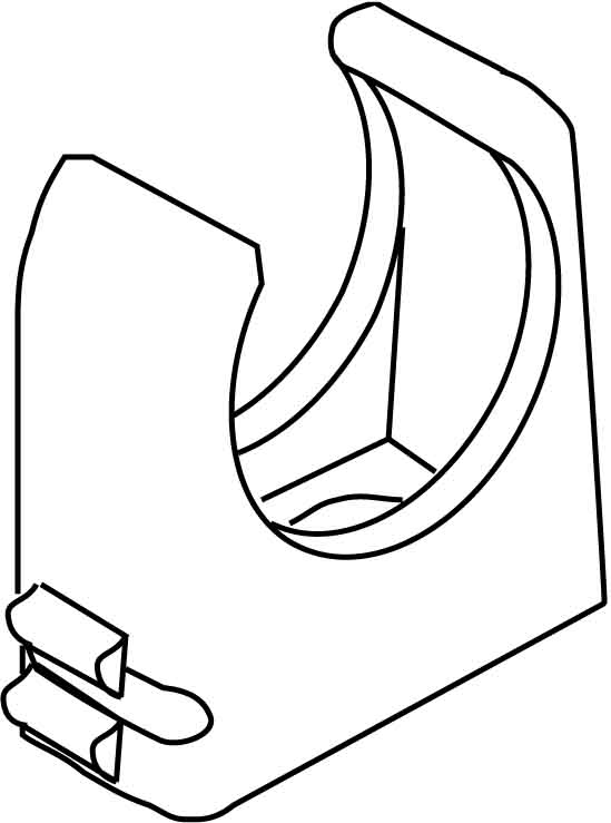 HKL RO-Clip-Rohrschelle lgr M32 796.291 - 796291
