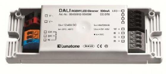 Lunatone Light Management LED-Dimmer DALI RGBW 500mA GM