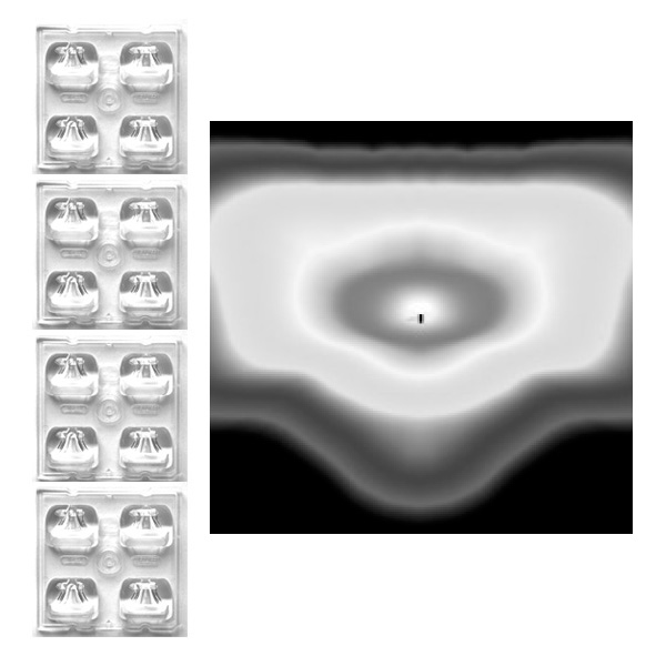 Leipziger Leuchten Linsenset (4 Stück) Straßenoptik 2.914.8301.17-088