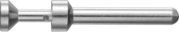 Harting Kontaktstift Crimpkontakt 1,0qmm 09330006105