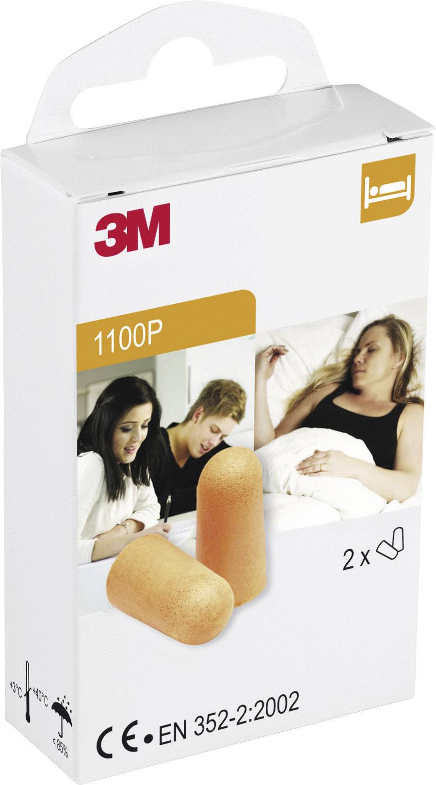 3M Deutschland E-A-R Gehörschutzstöpsel SNR=37dB 1100P VE2 (1 Paar)