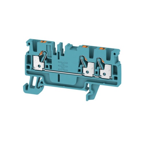 Weidmüller Durchgangsklemme 0,14-2,5 qmm, blau A3C 2.5 BL - 1521780000