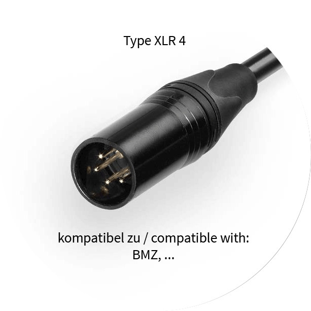 ONgineer Additional Cable XLR 4 for LiON Smart Charger - 4260710950040