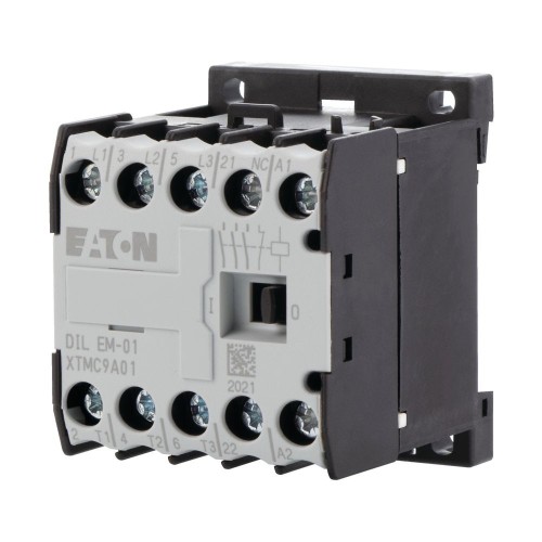 Eaton Leistungsschütz AC-3/400V:4kW 3p DC DILEM-01-G(12VDC) - 079642