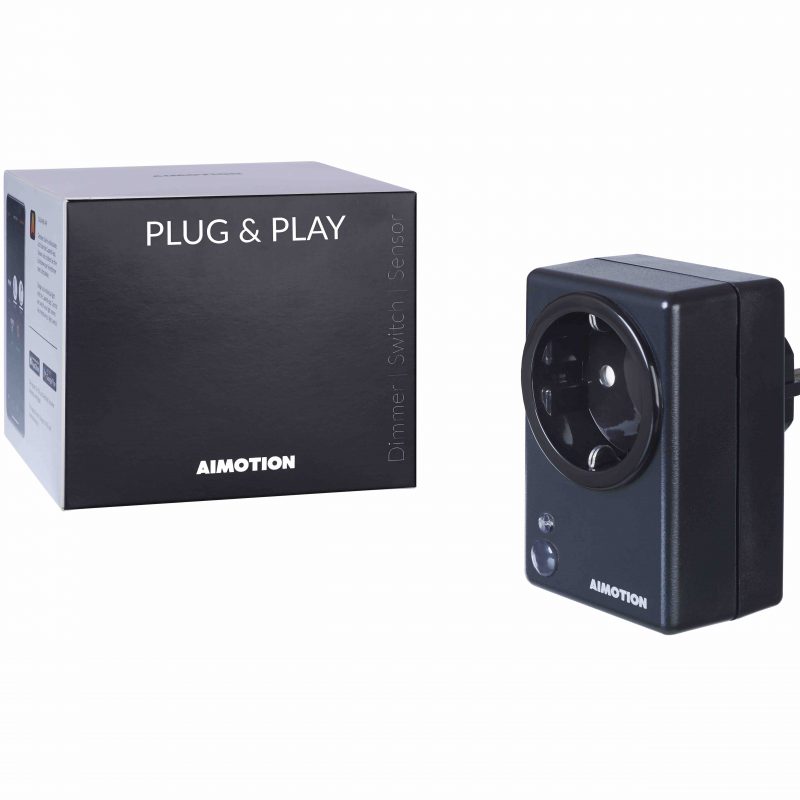 Aimotion Sensor Plug & Play Bewegungsmelder und Helligkeitssensor – 1021B
