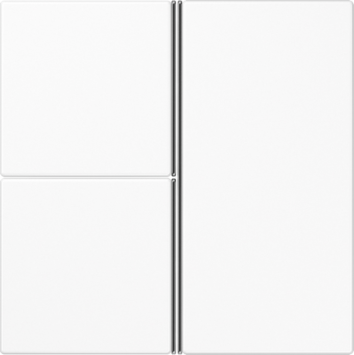 Jung Tastensatz 3-fach aws komplett LS 403 TSA WW
