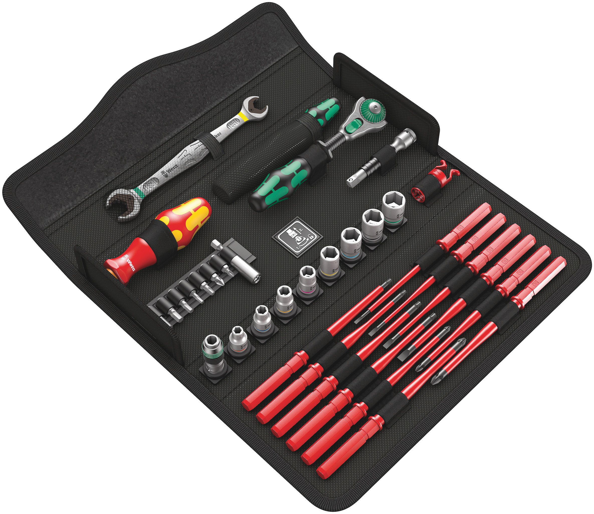 Wera Werk Schraubendrehersatz W 2 Wartung 05135870001