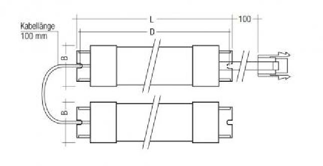 Tridonic Notlicht-Zubehör Accu-NiMH 4Ah 6C CON - 89800440