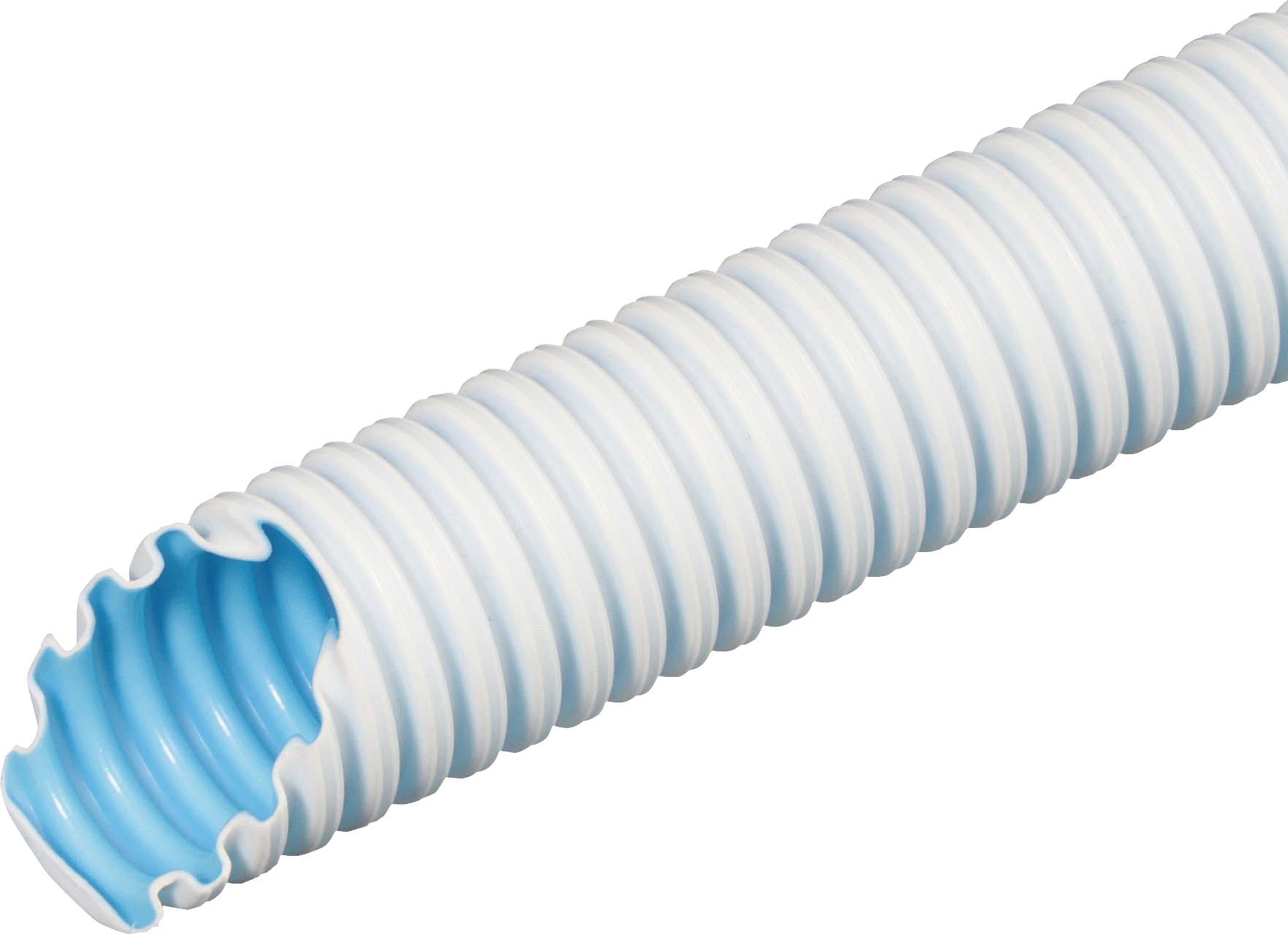 Fränkische Kunststoff-Wellrohr leicht 25,0x18,6mm FBY-EL-F 25 ws - 26220025