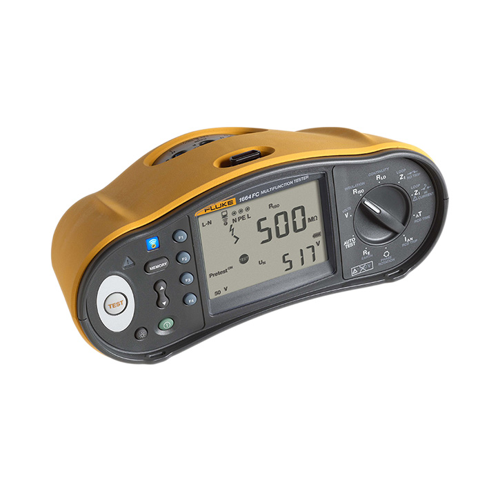 Fluke Installationstester mit ISO Vorabprüfung FLK-1664FC DE