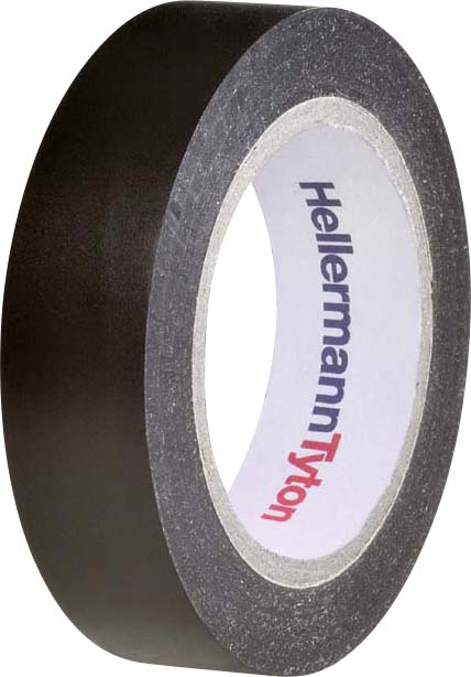 HellermannTyton PVC Isolierband schwarz Flex 15-BK15x10m