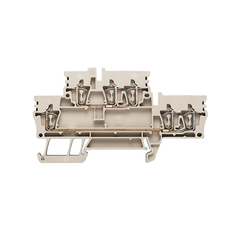 Weidmüller Doppelstock-Reihenklemme 2.5mm² 800V 24A dbe ZDK 2.5/3AN