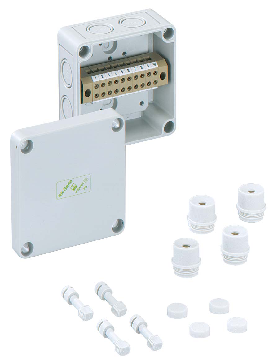 Spelsberg Klemmenkasten gr 12p. IP54 RKK 4/12-12x4qmm