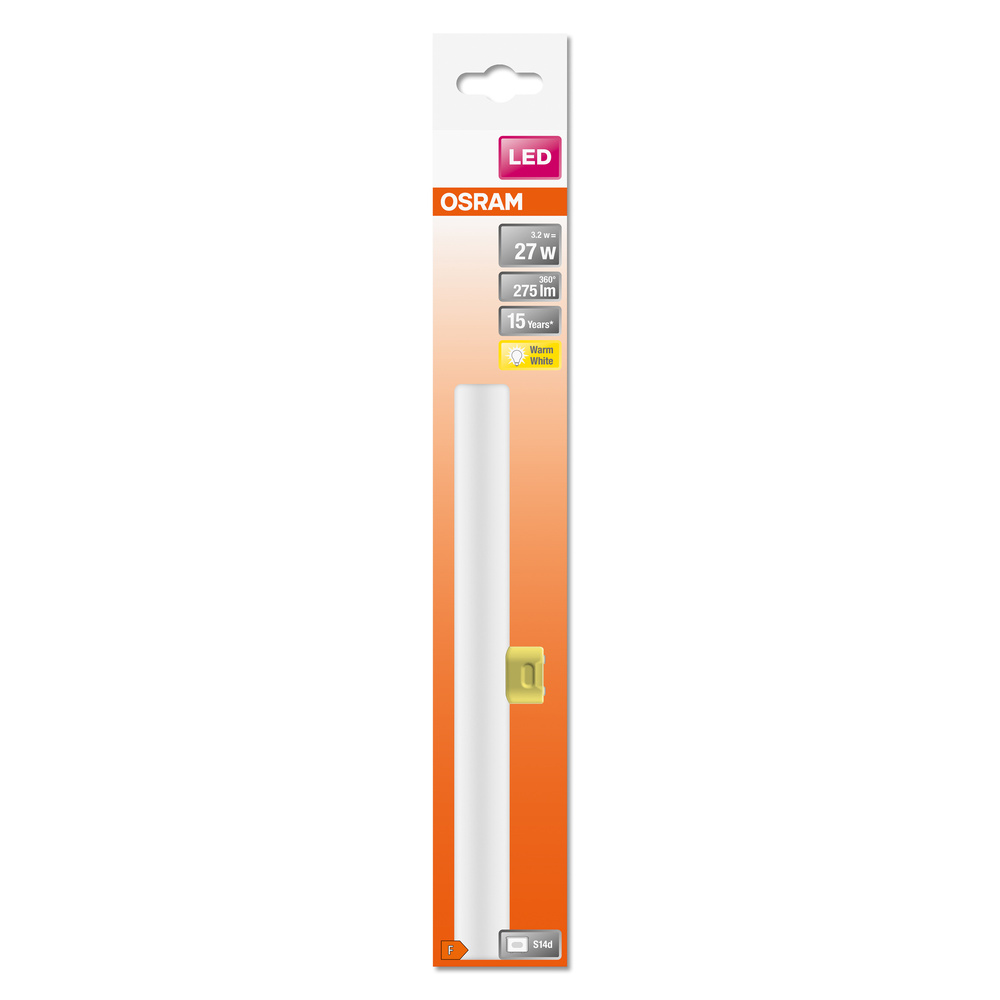 Ledvance LED-Leuchtmittel LEDinestra 300 mm 27 3.2 W/2700 K S14d