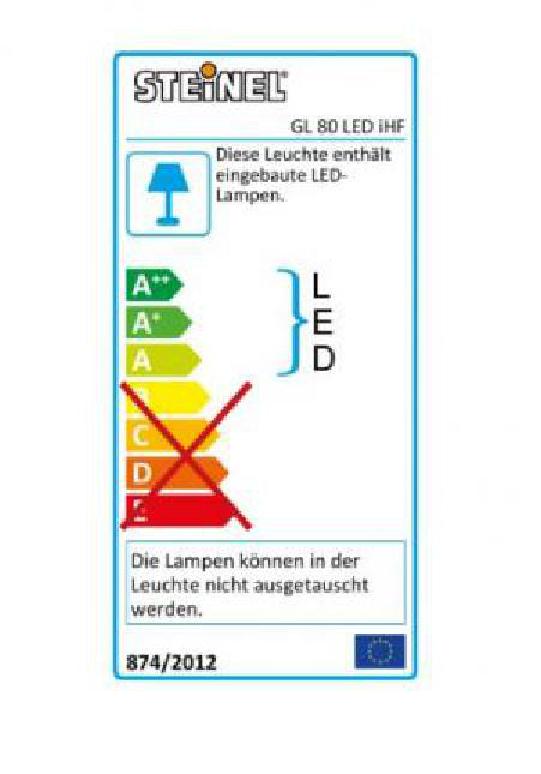 Steinel LED-Außenleuchte GL 80 SC ANT  - 4007841055479