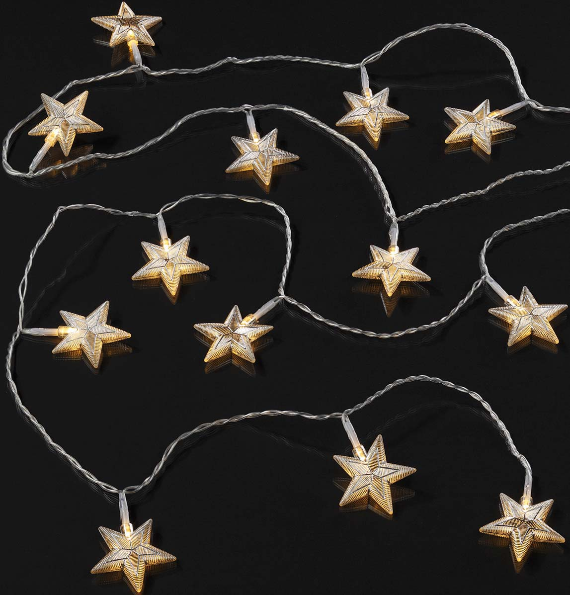 Hellum LED-Lichterkette mit Sternen 576085 günstig online kaufen