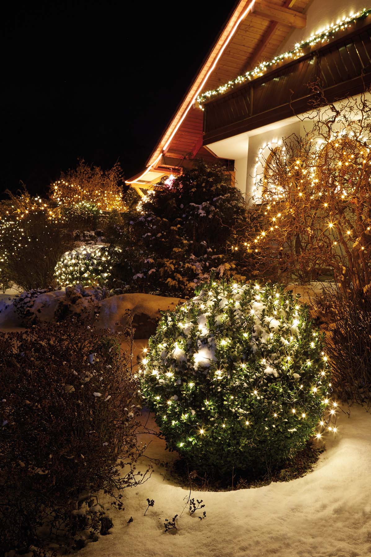 Hellum LED-Lichtnetz 160-tlg. grünes Kabel 2x2m 577853 Hellum LED-Lichtnetz 160-tlg. grünes Kabel 2x2m 577853