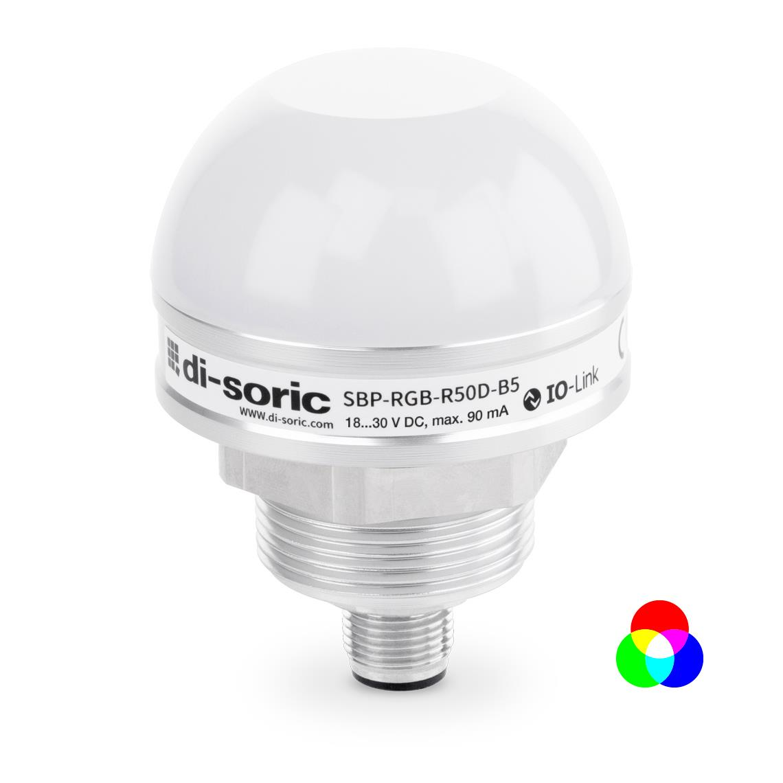 Di-soric Signalbeleuchtung 50 x 20mm SBP-RGB-R50D-B5
