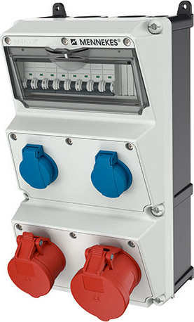 Mennekes Steckdosen-Kombination AMAXX 930010