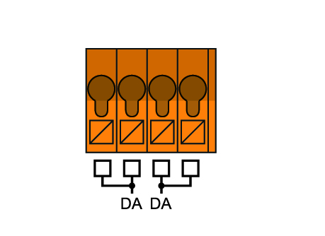 Lunatone Dreh- und Tastenknopf DALI-2 ROT NFC – 86459822-NFC