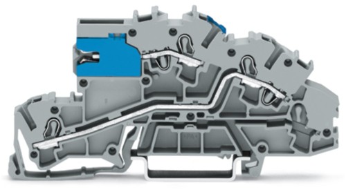 WAGO GmbH & Co. KG Installationsetagenklemme 2,5 mm²,grau 2003-7640 - 2003-7640