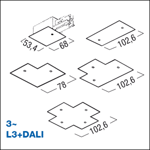 Zumtobel Group Kaschierungsteil 3ph ws Anfangseinspeisung S2 802220 - S2802220 Zumtobel Group Kaschierungsteil 3ph ws Anfangseinspeisung S2 802220 - S2802220