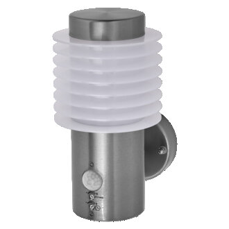 LEDVANCE LED-Wandlampe Endura Style Rondo, Edelstahl, Sensor günstig online kaufen