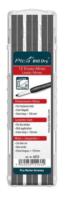 Pica-Marker Minen-Set Zimmermann 2H 6050
