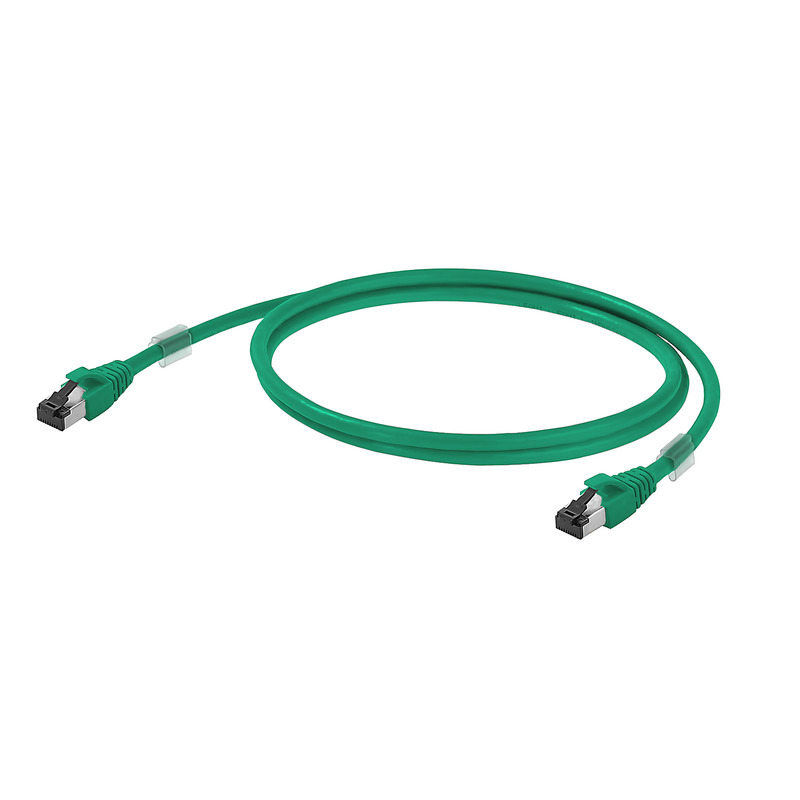 Weidmüller Industrie Patchkabel 3m grün IEC6FP8LG0030M40M40G