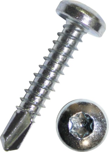 Dresselhaus Bohrschraube m.Linsenkopf + Innen-6-Rund, I-25 6054/001/01 4,8x13 - 6054/001/01 4,8x13