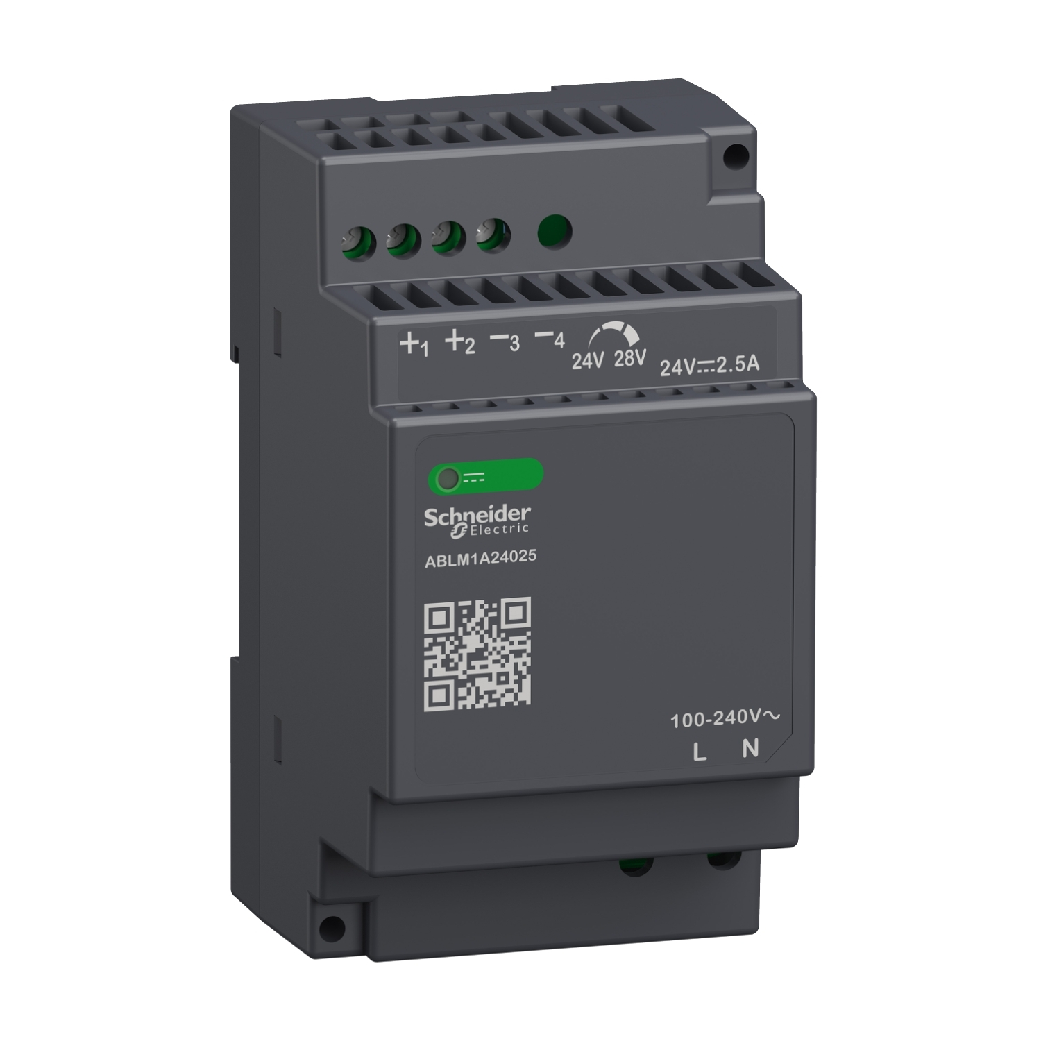 Schneider Electric Spannungsversorgung 24VDC, 2,5A, 60W ABLM1A24025