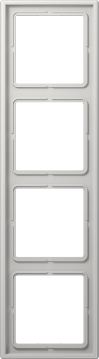 Jung Rahmen 4-fach lgr waage/senkrecht LS 984 LG - LS984LG günstig online kaufen
