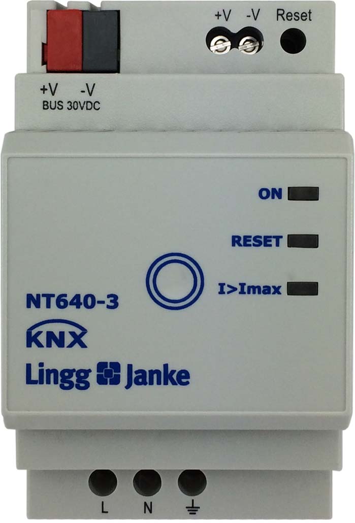 Lingg&Janke KNX Spannungsversorgung 640mA 3TE NT640-3 - 88409 Lingg&Janke KNX Spannungsversorgung 640mA 3TE NT640-3 - 88409