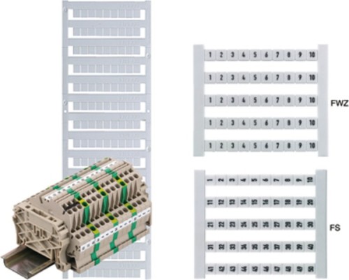 Weidmüller Klemmenmarkierer dekafix DEK 6,5 FS 51-100 - 0468260051
