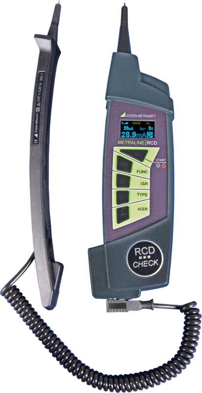 Gossen Metrawatt RCD-Prüfgerät Metraline RCD/CHECK